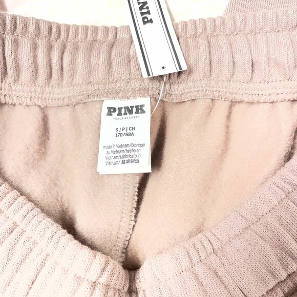 NWT - PINK Victoria's Secret - S - Ivy Fleece Sweatpants - High Rise Relaxed Fit - Picture 3 of 16